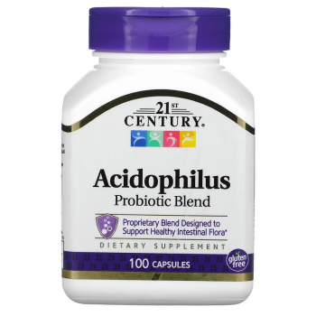 21st Century Acidophilus (Смесь пробиотиков) 100 капсул