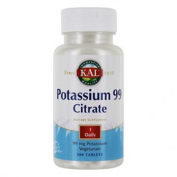 KAL Potassium Citrate (Цитрат Калия) 99 мг 100 таблеток
