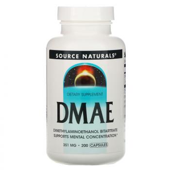 Source Naturals DMAE ДМАЭ 351 мг 200 капсул