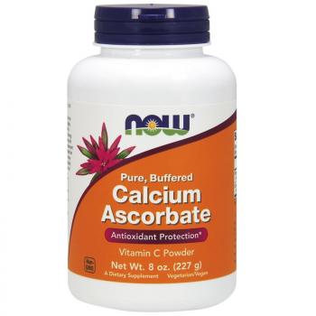 NOW Calcium Ascorbate (буферизованный аскорбат кальция порошок витамина С) 227 гр