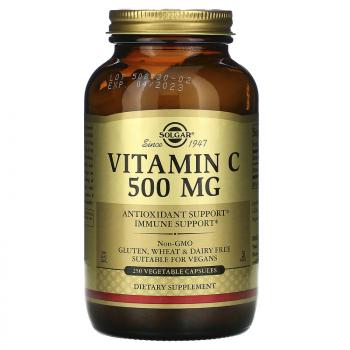 Solgar Vitamin C (Витамин C) 500 мг 250 капсул