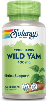 Solaray Wild Yam (Дикий ямс) 400 мг 100 вег капсул