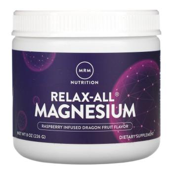 MRM Relax-All Magnesium (магний) со вкусом малины и питахайи 226 г