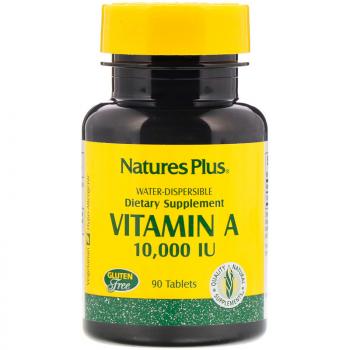 Nature's Plus Vitamin A (Витамин А( 10000 МЕ 90 таблеток