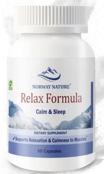 Norway Nature Relax Formula Gaba 1000 mg + 5 htp 100mg + Magnesium chelated (Формула расслабления) 200 mg 60 капсул
