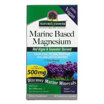 Nature's Answer Marine Based Magnesium (магний из морского источника) 250 мг 90 капсул