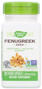 Nature's Way Fenugreek Seed (Семена пажитника) 610 мг 100 капсул