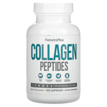 NaturesPlus Collagen Peptides (пептиды коллагена) 120 капсул