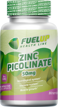 FuelUp Zinc Picolinate (Цинк Пиколинат) 50 мг 120 капсул