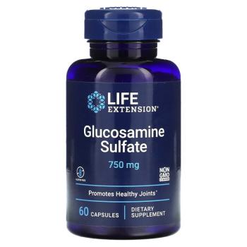 Life Extension Glucosamine Sulfate (Сульфат глюкозамина) 750 мг 60 капсул