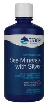 Trace Minerals Sea Minerals (смесь морских овощей с серебряной клюквой и черникой) 946 мл 