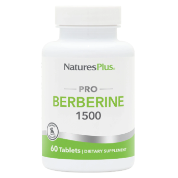 Natures Plus PRO Berberine 1500 mg (Берберин 1500 мг) 60 таблеток