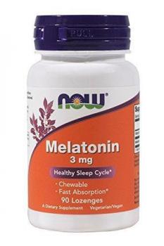 NOW Melatonin (Мелотанин) 3 мг 90 леденцов