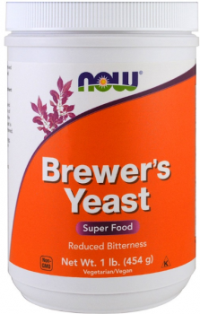 NOW Brewer's Yeast Super Food (Пивные дрожжи суперпродукт) 454 г