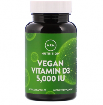 MRM Vegan Vitamins D3 (Веганские витамины D3) 5000 ME 60 капсул