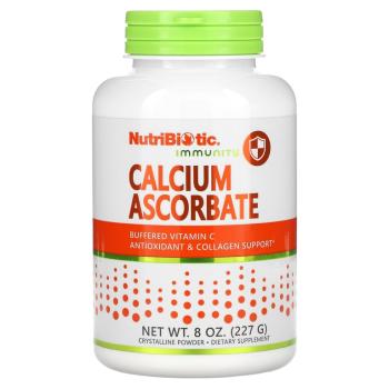 NutriBiotic Immunity Calcium Ascorbate (аскорбат кальция) 227 г (8 унций)