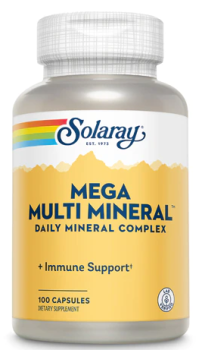 Solaray Mega Multi Mineral™ с железом 100 капсул
