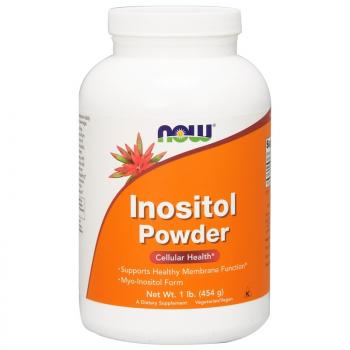NOW Inositol Powder (Порошок инозитола) 454 г