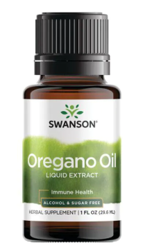 Swanson Oregano Oil Liquid Extract  Alcohol & Sugar Free (Жидкий экстракт масла орегано - без спирта и сахара) 29,6 мл