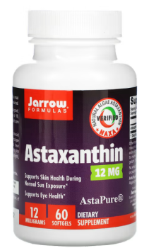 Jarrow Formulas Astaxanthin (Астаксантин) 12 мг 60 мягких таблеток