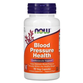 NOW Blood Pressure Health (добавка для здорового артериального давления) 90 вегетарианских капсул