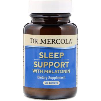 Dr. Mercola Поддержка сна с мелатонином 30 таблеток