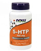 NOW 5-HTP 100 мг 60 капсул