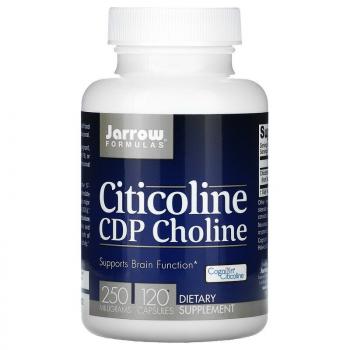 Jarrow Formulas Citicoline CDP Choline (цитиколин стабилизированный холин ЦДФ) 250 мг 120 капсул