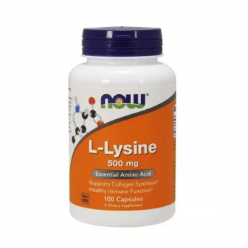 Now L-Lysine (Лизин) 500 мг 100 капсул
