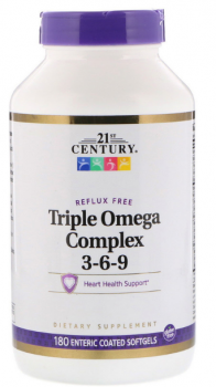 21st Century Triple Omega Complex (Тройной Омега Комплекс) 3-6-9 180 капсул