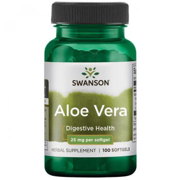 Swanson Super Herb Aloe Vera (Алоэ Вера) 25 мг 100 капсул