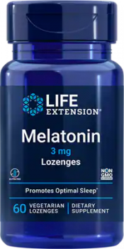 Life Extension Melatonin (Мелатонин) 3 мг 60 пастилок