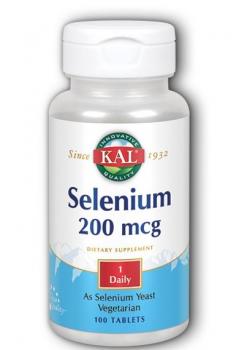 KAL Selenium (Селен) 200 мкг 100 таблеток