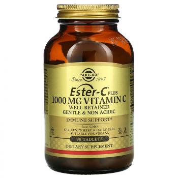 Solgar Ester-C Plus Витамина (Vitamin) C 1000 90 таблеток
