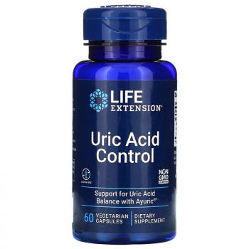 Life Extension Uric Acid Control (добавка для контроля уровня мочевой кислоты) 60 капсул