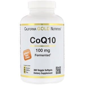 California Gold Nutrition CoQ10 100 мг 360 капсул
