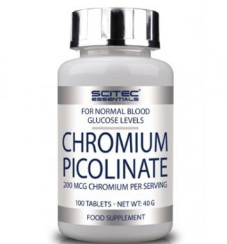 Scitec Nutrition Chromium Picolinate (Пиколинат Хрома) 100 таблеток