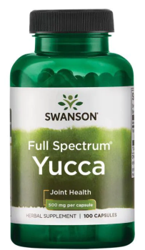 Swanson Full Spectrum Yucca (Юкка полного спектра) 500 мг 100 капсул