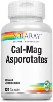 Solaray Calcium & Magnesium Asporotate 2:1 (Аспоротаты кальция и магния) 120 капсул