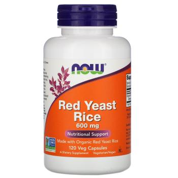 NOW Red Yeast Rice 600 мг 120 капсул