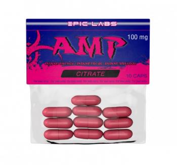Epic Labs AMP Citrate 100 мг 10 капсул