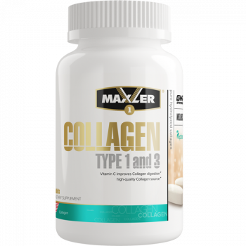 Maxler Collagen Type 1 & 3 (Коллаген типа 1 и 3) 90 таблеток