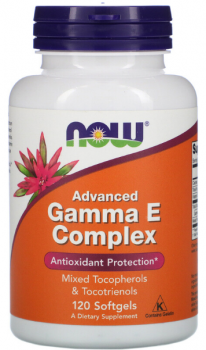NOW Gamma E Complex Advanced (Комплекс гамма E улучшенный) 120 капсул