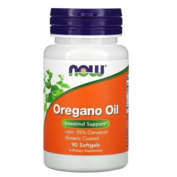 NOW Oregano Oil (масло орегано) 90 капсул