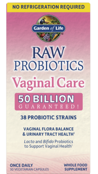 Garden Of Life Probiotics Vaginal Care (Сырые пробиотики для ухода) 30 вег капсул