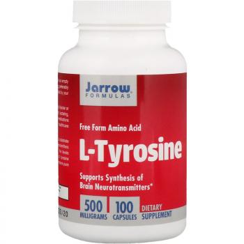 Jarrow Formulas L-Tyrosine (L-Тирозин) 500 мг 100 капсул