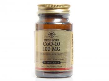 Solgar Megasorb CoQ-10 100 мг 30 капсул.
