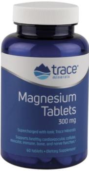 Trace Minerals Magnesium Tablets (Таблетки магния) 300 мг 60 таблеток