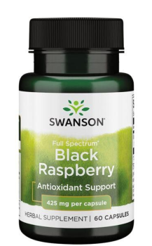 Swanson Full Spectrum Black Raspberry (Полный спектр черной малины) 425 мг 60 капсул