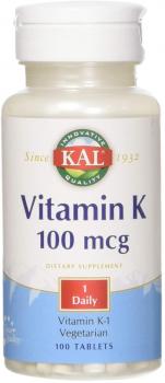 KAL Vitamin K (Витамин К-1) 100 мкг 100 таблеток